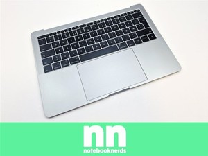 MacBook Pro 13" A1708 2016 2017 Topcase Tastatur Norwegisch Grau EMC 2978 3164