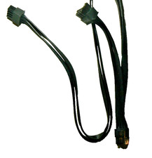 8-Pin to 6 2 Pin PCIe GPU Modular Power Supply Cable - Internal PC Power