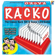 Winning Moves Rack-O Retro Card Game Classic Family Tabletop Game Ages 8+