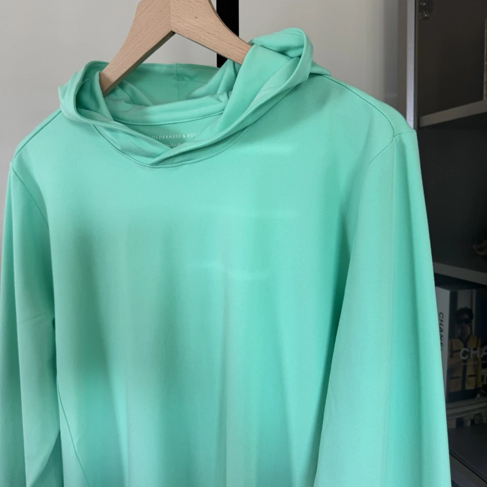 Holderness & Bourne Jackson Pullover Dry Luxe Performance Golf Sudadera con Capucha Camisa S Foto 2 de 4