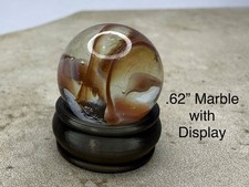 Glass Marble With Display Included lot 8333