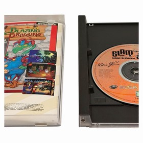 Slam N Jam 96 (Sega Saturn, 1996) CIB Complete w/ Manual + Reg Card Tested