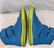Very rare Supra TK Society Neon Blue/Green size 9.5 men  s US