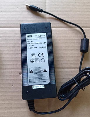 GVE GM85-240300 5.5*2.1mm 24V 3A Netzteil-Adapter-Ladegerät