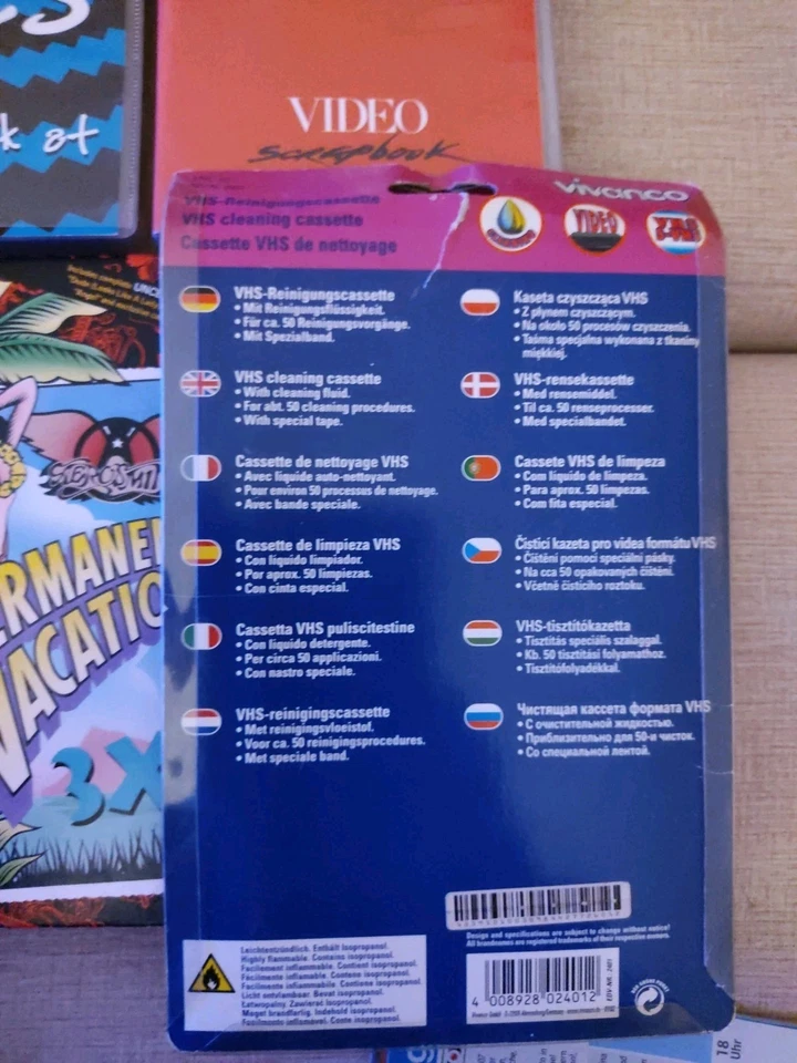 Aerosmith 5 VHS Texxas Jam 78 Making of Pump Usw.Bitte Beschreibung Lesen - Bild 3 von 4