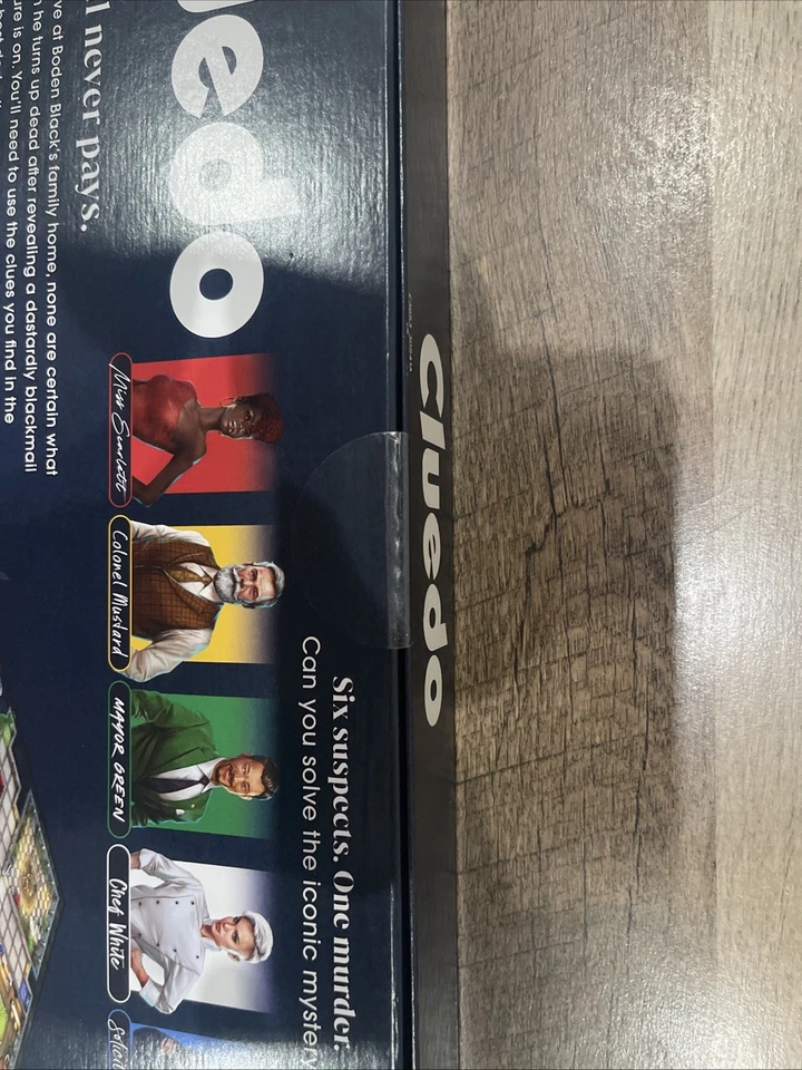 Cluedo The Classic Mystery Board Game 2024 Edition New - Image 4 of 4