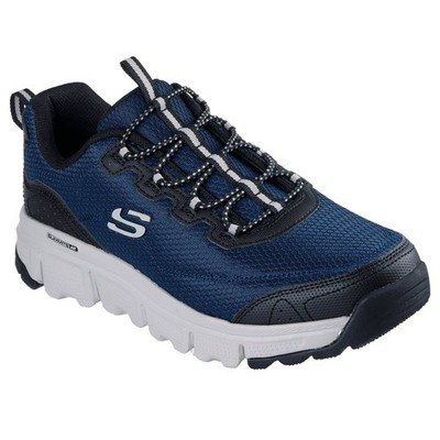 Skechers Men s Summits Slip-On Triple Bridges Outdoor Sneakers, Navy, Medium