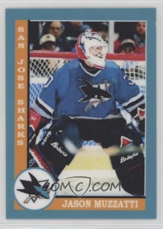 2015 SCA Lost Goalies never produced Jason Muzzatti San Jose Sharks 06/10