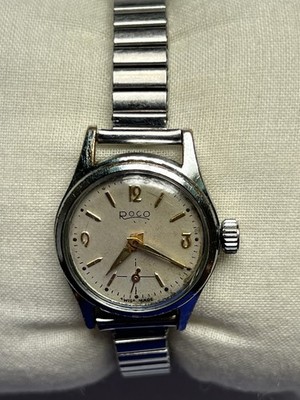 Roco Vintage Swiss Mechanical Watch. The Watch is working.