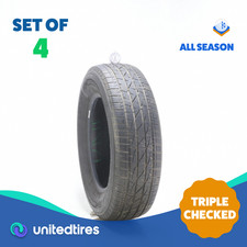Set Of 4 Used 21570r16 Firestone Destination Le3 100h - 7-7.532 Set Of 4 Used 21570r16 Firestone Destination Le3 100h - 7-7.532