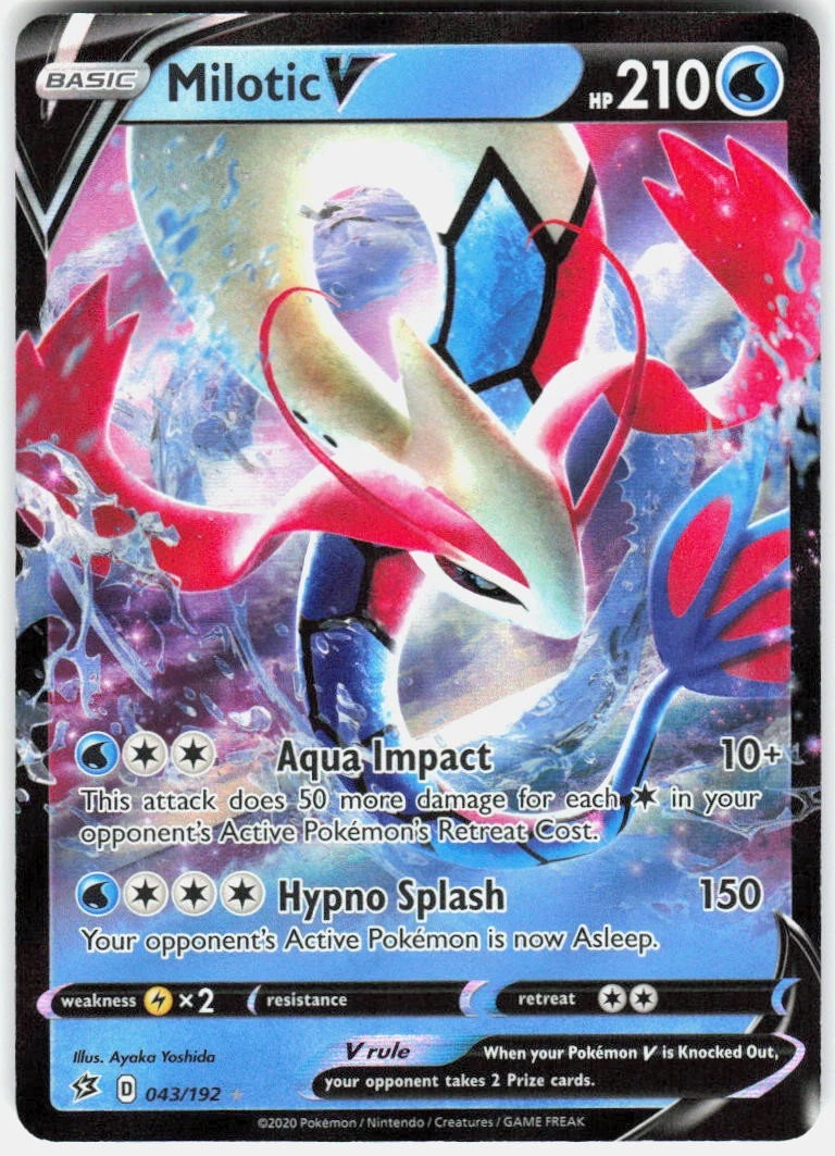 Milotic V Pokémon TCG Cards Just Listed 2026