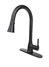 FLOW Motion Activated Single-Handle Pull-Down Sprayer Kitchen Faucet Black NIB