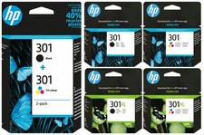 Original HP 301 / 301XL Black & Colour Ink Cartridges For DeskJet 1010 2540 Lot