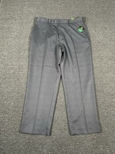 New Pro Tour Golf Pants Men’s 38x30 Gray Plaid Cool Play Performance Wicking