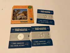 View Master 51, 234, 245, Pikes Peak Colorado, Sawyer's S3 Pkg, 3 Reel Set