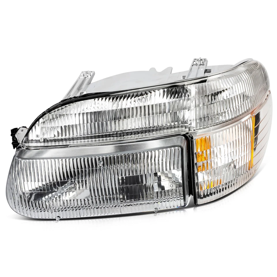 适用于 1995 - 2001 年福特探险家 1997 年水星登山车头灯总成一对 — 第 3/4 张图片