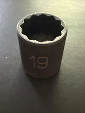 Matco Adv 19mm 12 Point Impact Socket 3/8 Drive 