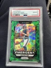 2024 Panini Prizm - Emergent Caleb Williams #1 Green Ice Prizm (RC)