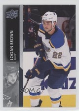 2021-22 Upper Deck Extended Series Logan Brown #633 13h3