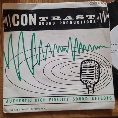 Mixed Sound Effects Contrast Records 7 