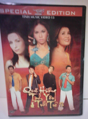 QUE HUONG TINH YEU & TUOI TRE 13 MUSOC VIDEO 13 SPECIAL EDITION DVD NEW SEALED