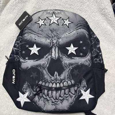 Mojo icon skull Full Size Padded school Backpack
