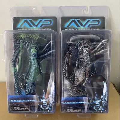 NECA Grid Alien Xenomorph Warrior AVP 7'' Action Figure 1:12 Aliens Series 7 New