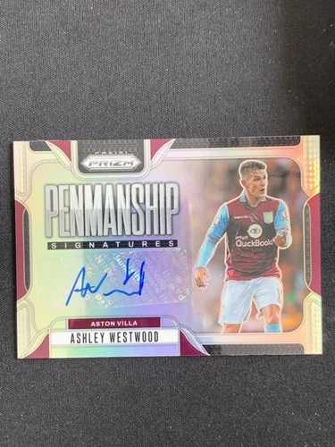 2024 Panini Prizm Premier League Soccer Silver Ashley Westwood #P-AW