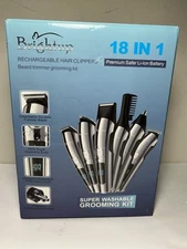 Brightup Beard 18 In 1 Trimmer Cordless Hair Clippers Rechargeable Waterproof