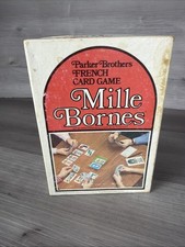 Vintage 1971 Mille Bornes Parker Brothers The French Card Game Complete