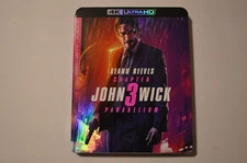 John Wick: Chapter 3 Parabellum (4K UHD/Blu-Ray, 2019) w/ Slipcover Keanu Reeves