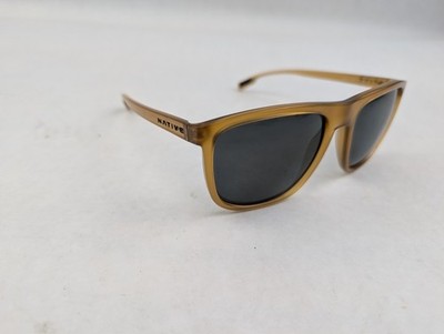 Native Mesa XD 9036 Brown Like Wood Frame Polarized Sunglasses