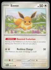 Eevee 143/191 Common Surging Sparks Pokemon Lightly Played
