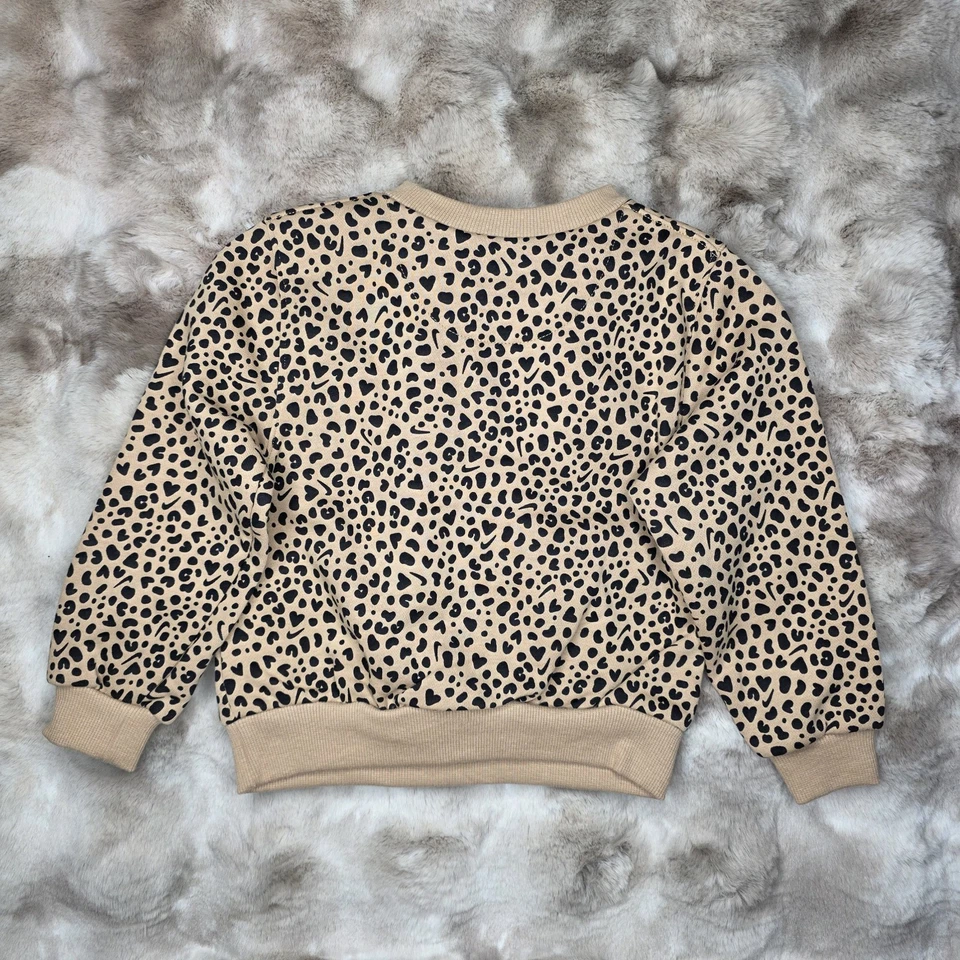 Nike Long Sleeve Sweatshirt & Leggings 2 Piece Set Brown/Black Girls Size 4T NWT - Image 3 of 4