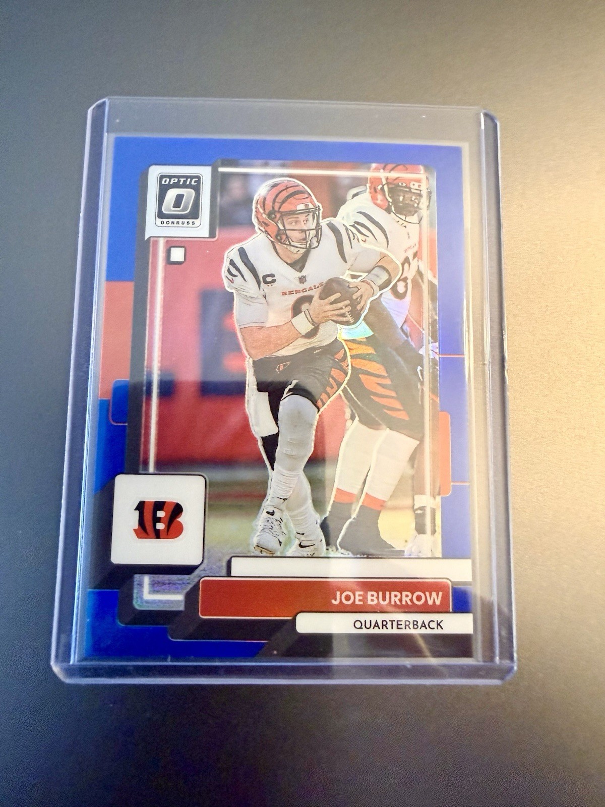 2022 Panini Donruss Optic - Joe Burrow #39 Blue Prizm /179 Cincinnati Bengals