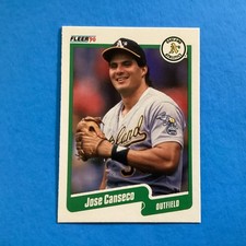1990 Fleer Jose Canseco #3