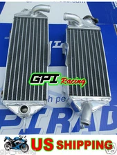 GPI Racing R&L Aluminum radiator KAWASAKI KX250 KX 250 88 89 1988 1989 NEW