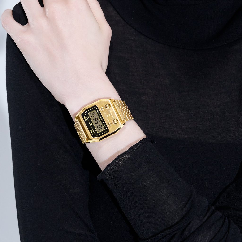 Casio Gold Unisexs Digital Watch Casio Collection Vintage A1100G