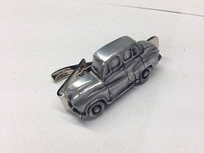 Austin A30 4 Door Saloon ref6  pewter effect car emblem on a Tie Clip 4cm