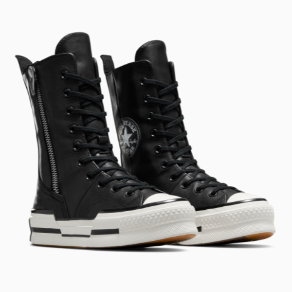 Converse Chuck 70 Plus X-HI Leather 'Black' - A08340C Converse Chuck 70 Plus X-HI Leather 'Black' - A08340C
