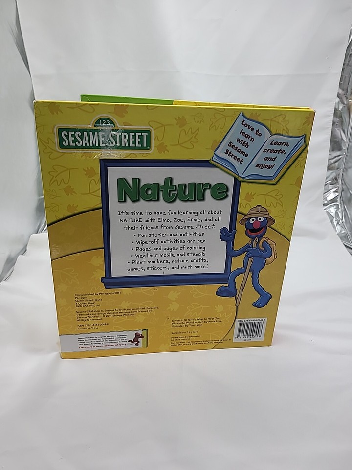 Nature (Sesame Street Activity Center) - Hardcover By Parragon - GOOD ...