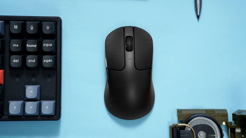 Keychron M3 Mini Wireless Maus Bluetooth 5.1 & 2.4 GHz - Schwarz 1000 Hz M3M - Photo 7/10