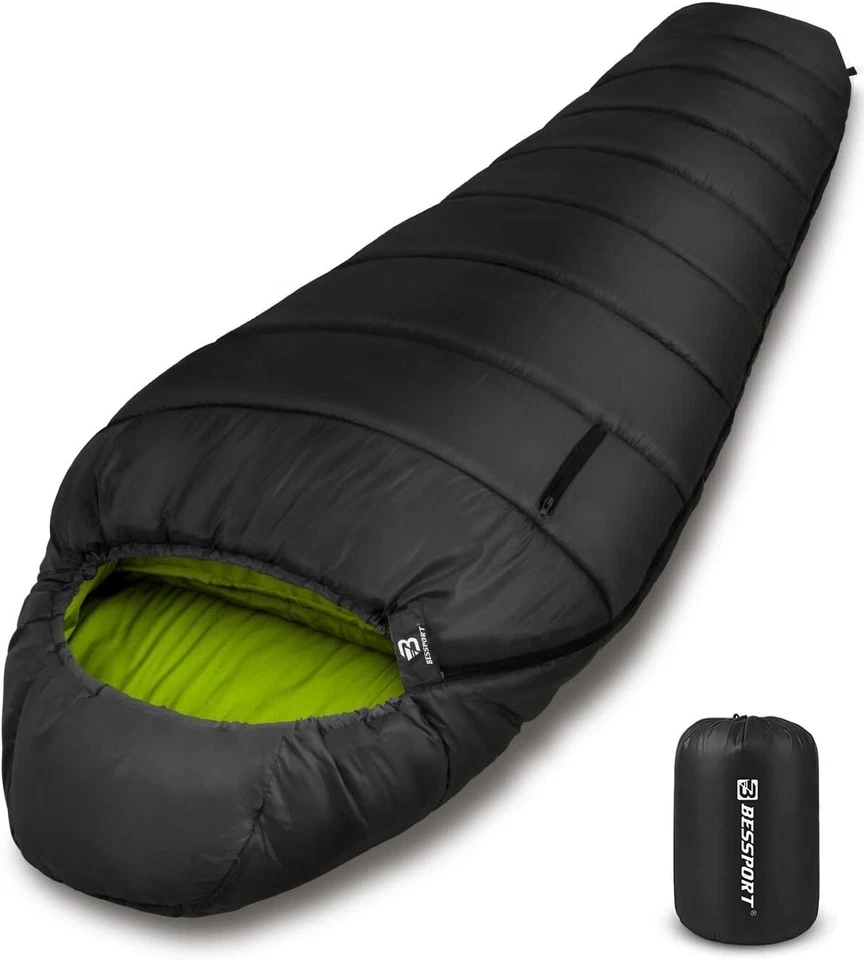 Durable Mummy Sleeping Bag with Insulated Footbox | Ideal for Cold Weather Trips - Image 3 of 4