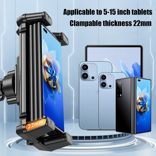 Support Téléphone pour Camion Support Téléphone Support Guidon Support Pince Automobile Manie - Photo 4 sur 9