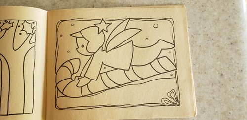 Vintage Whitman Christmas Coloring Book 1960 Brand New! Rare Coloring Book! - Picture 3 of 7