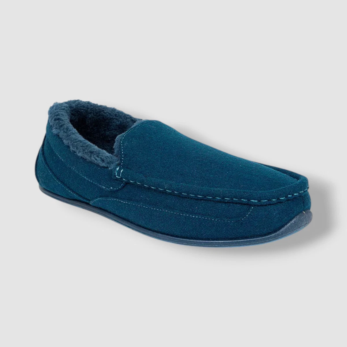 Deer Stags Blue Slippers for Men for sale | eBay display picture 3