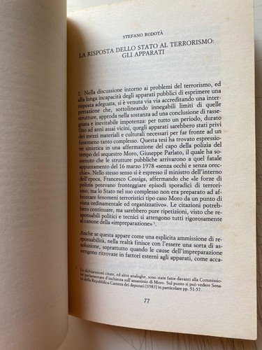 GREVI, MARLETTI, PASQUINO, RODOTÀ, VIOLANTE LA PROVA DELLE ARI IL MULINO 1984 - Imagen 7 de 9