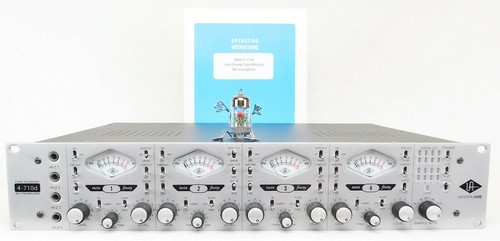 Universal Audio 4-710D Twin-Finity Mic Preamp + Top Zustand + 1,5 Jahre Garantie - Picture 2 of 10