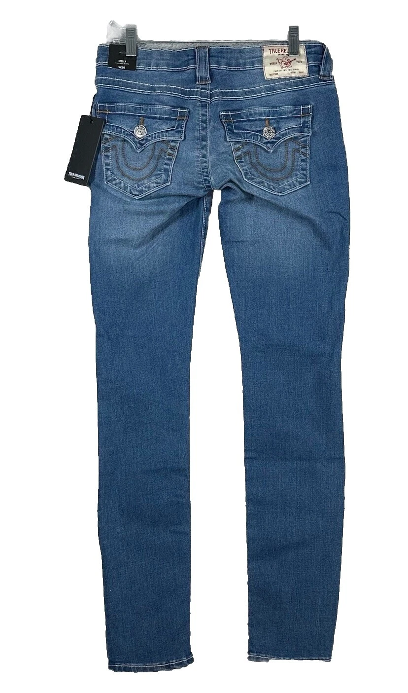True Religion Polyester Regular Size Jeans for Women