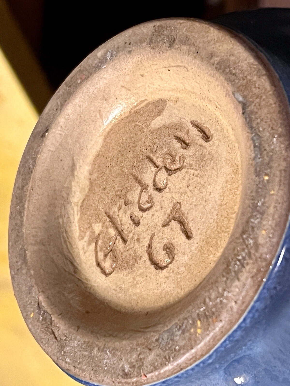 Big Glidden Pottery Flower Form Vase, Rare & Mint. Stunning Glaze. Mid